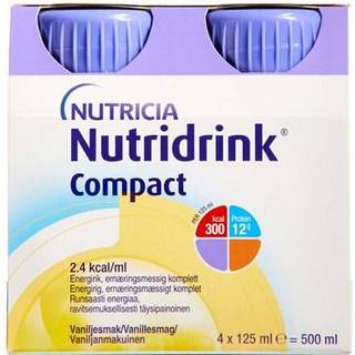 Nutridrink Compact 4 x 125 ml - Flere varianter
