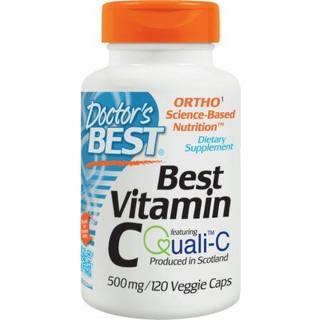 C-vitamin med Quali-C, 500mg - 120 kapsler