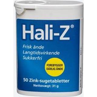 Hali-Z Zink Sugetabletter mod dårlig ånde