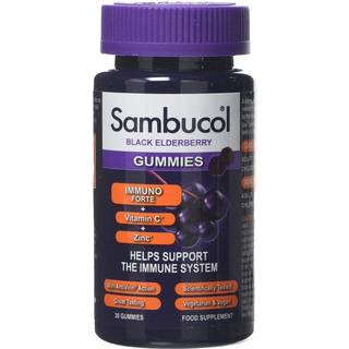 Sambucol - Immuno Forte Gummies med Sort Hyld, 30 stk