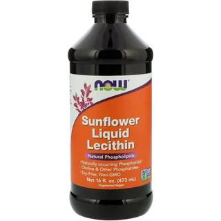 NOW Foods Solsikke Lecithin Flydende
