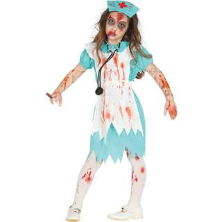 Zombie sygeplejerske kostume