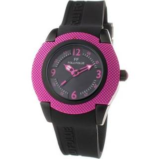Folli Follie Dame Sort Ur WF13Y028ZPP (Ø 40 mm)