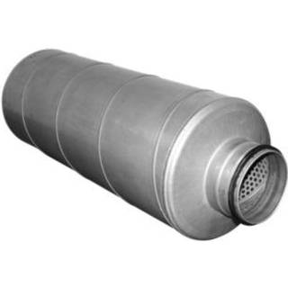 lyddæmper Ø125mm x 600mm 50 mm isolering