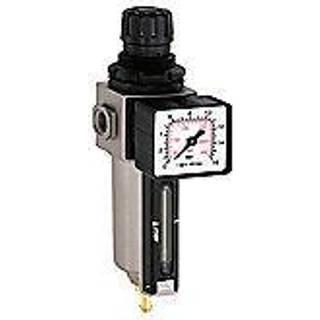 Flair vandudskiller med reduktionsventil og manometer, 6 bar - 1100 liter/min