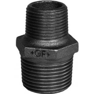 +GF+ Brystnippel sort reduktion 1 1/2 x 1