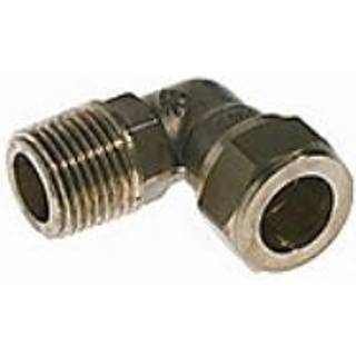 Vinkel 1" - 22 mm med nippel Kompressions Fittings