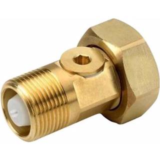 JCH 2296 vandmålerforskruning 1.1/4'' x 1 1/2'' x 72,5mm. Inkl. Kontrollerbar kontraventil