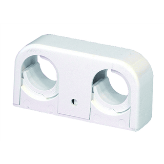 Purus Rørbærer purus dobbelt hvid cc40 18-22 mm