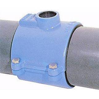 Hawle HAKU anboringsbøjle 75 mm x 1''. PN16. A4 bolte. Duktiljern