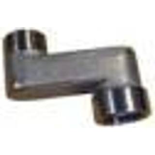 Radiatortilslutning excentrisk 1/2" x 20 mm