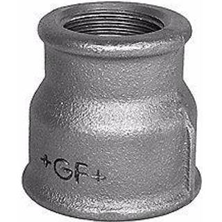 +GF+ formmuffe sort 1 - 3/8'' muffe-muffe
