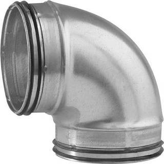 Lindab Safe ventilations Bøjning Kort BKU 90 - Ø 125
