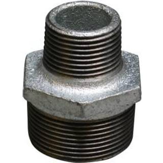 +Gf+ Brystnippel Galv. 1 1/2X1 1/4 Gf Georg Fischer