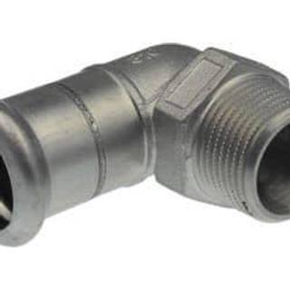 Vsh Fabrieken Vsh bøjning 90° muffe/nippel 54 mm x 2 syrefast