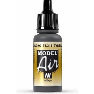 Vallejo Model Air 17Ml Tyre Black [Levering: 1-2 dage]