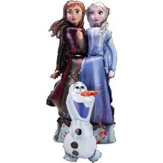 Anna, Elsa og Olaf airwalker folieballon
