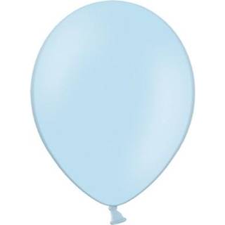 Pastel Baby blå balloner 100 stk 5"