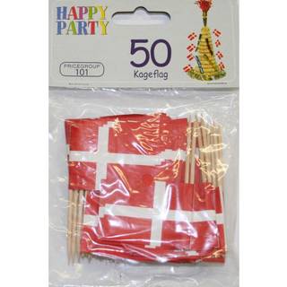 Pindeflag 50 stk.