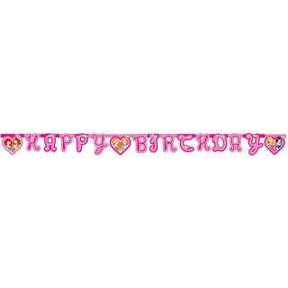 Disney Prinsesser Happy Birthday banner 2 meter