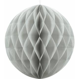 Honeycomb Lys Grå Ø30 cm Silkepapir – Skab stilren elegance til enhver fest