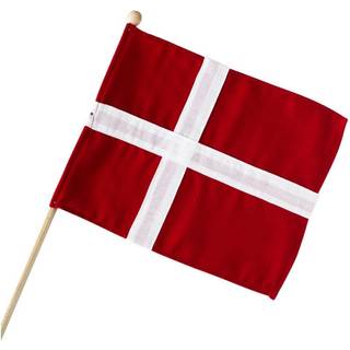 Fødselsdagsflag på pind - hurra-flag
