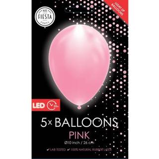 LED balloner - 12" Pink