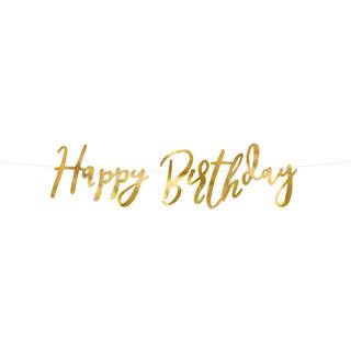 Happy Birthday Banner - 62cm, PartyDeco