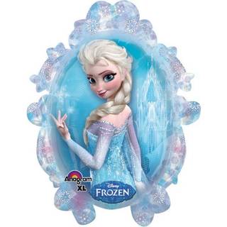 1 stk. Frost Elsa &amp; Anna Disney® Folienballon 31" til helium eller luft