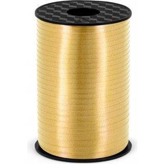 225 meter Guld gavebånd 5 mm