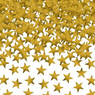 30 gr. Konfetti Guld Stjerner 10 mm – Perfekt til festens bordpynt og dekorationer