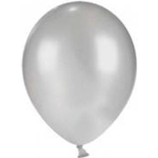 Balloner sølv 30 cm 10-pak
