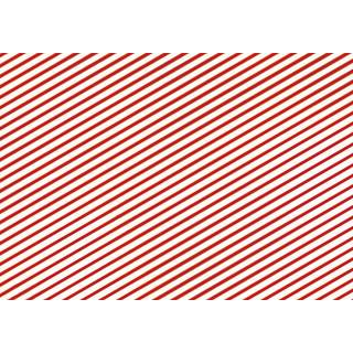 Luksus Indpakningspapir – Hvide Striber med Rød og Guld Metallic Print, 70x200 cm