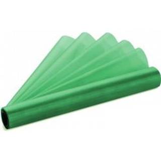 Mørkegrøn Organza