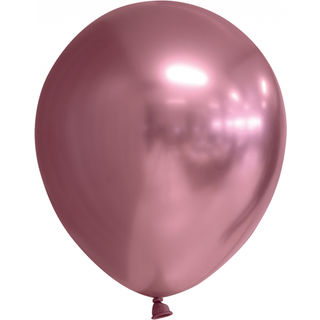 Mirror / chrome balloner 10 stk. - Pink