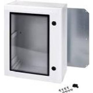 Fibox Vægskab arca med rude hxbxd 600x400x210