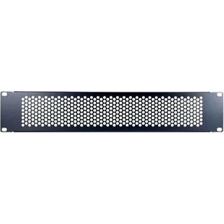 Inter-Tech 19" Lochblende 2U Pinhole Aperture 89x482x11mm RAL9005