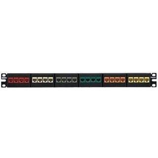 PANDUIT NK,Modular,PP,Flad,24P,1RU,EA, sort