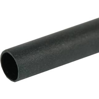 Krympeflex 9-3mm. sort m. lim - 1,2 m.