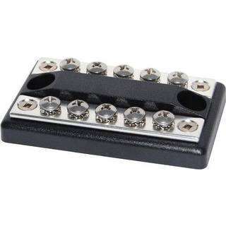 Klemrække Blue Sea Systems DualBus BusBar, 10 x M4 (#8-32), 100 A