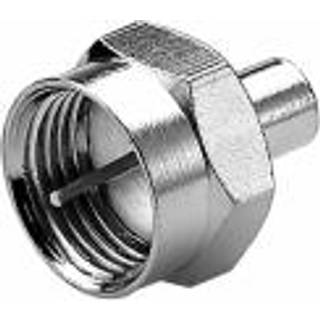 F Connector m. slutmodstand
