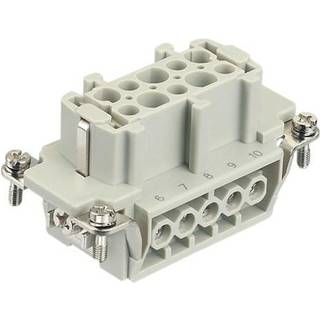 Harting Han E 10 pos female insert screw