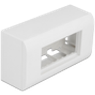 DeLOCK Surfacemounted Housing  Easy 45 Modules 152 x 82 mm white