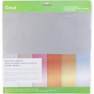 Cricut Poster Board ark 6-pak (metallic)
