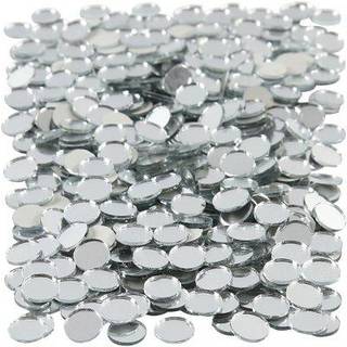 Rund Spejlmosaik 10 mm - 500 stk. til Dekoration