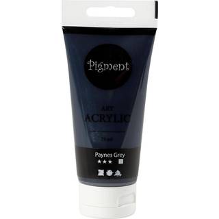 Creativ Company Pigment Art Acrylic Paint Paynes Grey 75ml
