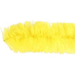 Chenille Piberensere, 40 cm, Gul - 4 stk. pr. pakke