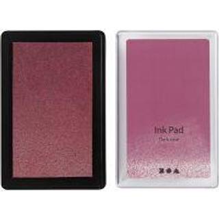 Mørk Rosa Stempelpude 9x6 cm - Ideel til Kreativitet