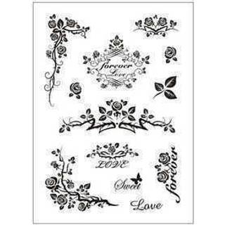 Creativ Company Clear Stamps, 1 Ark, For Evigt