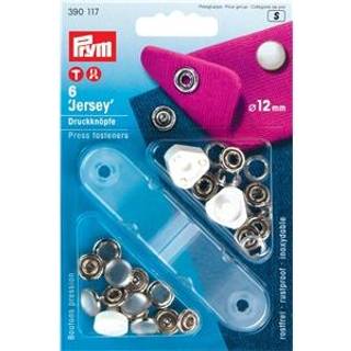 Druckknöpfe Jersey silber 10mm 9 Stück - Silber